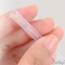 엑시트고고 사탕수수 스트로우 일회용빨대 요구르트일회용빨대 일회용빨대50개 위생빨대 음료수빨대 빨대일회용개별포장일자25CM 일자형빨대 음료빨대 일회용빨대500개 가정용빨대, 6mm x 21cm, 1개