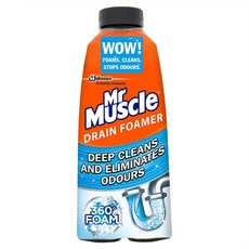 Mr Muscle 배수관 하수구 포머 클리너 세정제 500ml 3팩, 3개