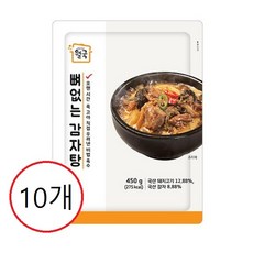 뼈없는 감자탕 450g 10팩 실온보관, 10봉