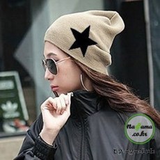 라이크 별무늬비니 패션비니 모자 베레모 니트비니 남녀공용비니
