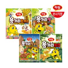 하림 용가리4종세트(떡갈비+돈까스+치킨+땡), 1개 - 뽀로로치킨