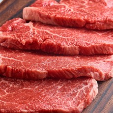 [다맛한우] 1+한우 안심 300g 600g 1kg 1.5kg 구이용 소고기 (냉장), 1개, 1+한우 안심 (1.5kg)