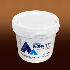 쌍곰 퍼티 빠데 5kg 내부용 핸디코트 건축 도배 바탕, 1개, 퍼티(내부용)5kg
