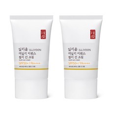 일리윤 데일리 디펜스 멀티 선크림 50ml x2개, 데일리 디펜스 멀티 선크림 50ml x2