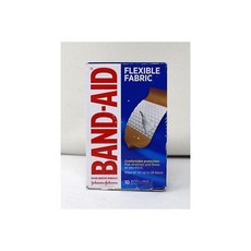 [정품] BAND-AID Band-Aid Flexible Fabric Adhesive Bandages Extra Large 10 Count 5685