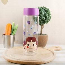 릴팡 페코 페이스 클리어보틀 PE4697, 포도, 500ml
