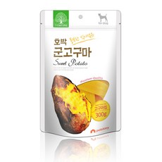 더내추럴 풍부한 식이섬유 호박 군고구마 칩 300g, 5개