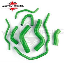 실리콘 라디에이터 냉각수 히터 호스 아우디 A3 S3 8P 시트 MK2 2.0 TFSI VW 골프 GTi MK5 2.0 TFSI 터보용, 8) Green