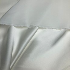 실크 원단 1 미터 DIY 바느질 용품 100% 자연 흰색 비염색 새틴 스카프 패브릭 의류 액세서리 순수 샤름, [01] 1 Meter, [02] 114cm, [04] 16 momme