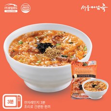 (DO803)(서울마님죽)엄마의맛 든든한 아침식사 낙지김치죽, 500g, 3개