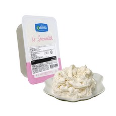 죠이엘라 스트라차텔라 치즈 250g 냉동 꾸오레디 부라타 치즈, 1개