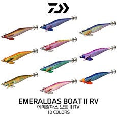 다이와 에메랄다스 보트2 RV 팁런 에기 한국다이와, 3-35 레드-브라운 스기, 1개