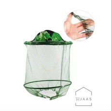 JAAS 해충 벌 모기 벌레 방충 보호 안전 모자 방충망 벌모자 예초기보호구 예초기보호장비, 1개
