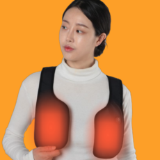 [보조배터리 포함] 발열조끼 열선 온열 온슬림 여행용 C타입 10000mAh