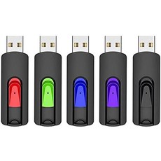 RAOYI 5팩 32GB USB 3.0 플래시 드라이브 고속 메모리 스틱 썸 드라이브 점프 펜 PC 노트북 데스크톱용 - 32G 멀티팩 376876