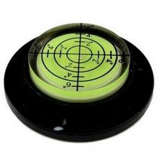 시크리트몰 원형 수평기 수평계 고정형 49mm, 그린, 1개
