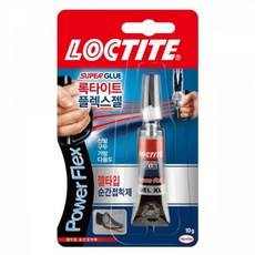 록타이트 수퍼글루 순간접착제 젤형 10g, 1개