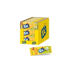 TUC 짭짤한 멈출수없는 사워크림 양파 크래커 100g 18개