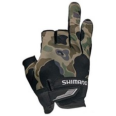 시마노 SHIMANO 피싱 낚시장갑 3개절 GL-021S, Color = 오렌지 글래스 카모 | Size = XL, 본문참고