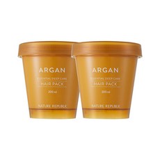 네이처리퍼블릭 1+1 아르간 에센셜 딥케어 헤어팩 200ml
