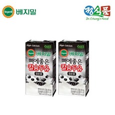 베지밀 뼈에좋은 칼슘 두유 검은콩 190mlx80팩, 190ml, 80개