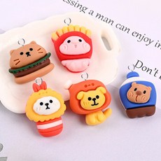 브릭체인귀걸이