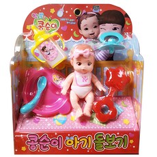 콩순이 아기 돌보기 인형, 혼합색상, 1개