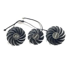 다채로운 그래픽 카드 팬 3 개 DC 12V 4 핀 RTX3070 GPU 쿨러 Geforce RTX 3060Ti iGame Ultra, 한개옵션2, 01 3 FAN, 한개옵션1