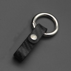 Jingyuqin 탄소 실리콘 원격 스마트 키 커버 Fob 케이스 캐딜락 ATS CT6 CTS DTS XT5 Escalade ESV SRX STS XTS ELR 4/5/6 BT, Only Keychain, 1개