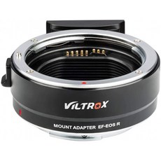 Viltrox EF-EOSR 캐논 EF / EF-S 시리즈 렌즈 캐논 EOS R / EOS RP 미러리스 카메라 용 자동 초점 렌즈, 단일상품