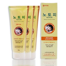 노토피 보습크림 수분크림, 160g, 3개