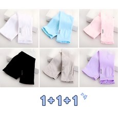 쿨캐시 아이스 쿨링 팔토시 아웃도어 러닝 3세트, 손목형, 보라 1+1+1, 3개