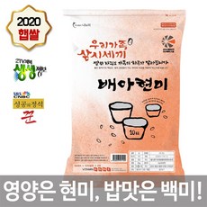 20년산 맛있는 슈퍼푸드 쌀 나노미 배아현미 4kg, 1개