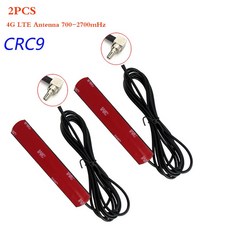 2PCS WIFI 안테나 3G 4G LTE 패치 안테나 700 2700MHz 12dbi CRC9 모뎀 라우터 용 5M 미터 커넥터 연장 케이블|통신용 안테나|, 1개, 단일, 단일