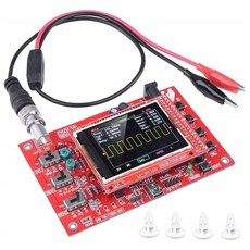 상세 페이지 참조 정밀 2.4 "DIY TFT DSO138 디지털 오실로스코프 키트 200KHz 테스터 1Msps 대스테이션폭 프로브 전자 (03 Assembled), 1개