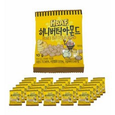 길림양행 HBAF 허니버터아몬드 10g x 30개 세트, 허니버터아몬드10g x 30개세트