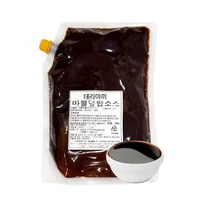 한끼 데리야끼 마블덮밥소스 2kg TM 대용량소스업소용, 2kg x 1