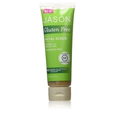 제이슨 Jason Gluten Free Facial Scrub 4oz 글루틴 프리 페이셜 스크럽 4oz(113g) 필링, 1세트