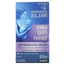 와와마켓 Mommys Bliss 신생아 유아용 건강 면역 가스 완화 Baby Gas Relief 30ml 1팩, 1개