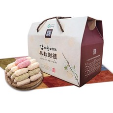 찹쌀혼합유과 300g 선물세트 유과 설 추석 명절 어르신 한과, 1세트