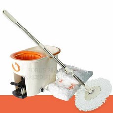  물걸레 밀대 회전물걸레 바닥 청소 탈수기세트, 단품, 1개 