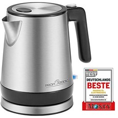 KitchenAid 레트로전기포트 보온 소형 대용량 캠핑 미니 무선전기포트ProfiCook PC WKS 1123 주전자 0.8 L 스테인리스스틸 수위 표시기-51652, 단일옵션