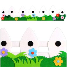 [쥬쥬] 펠트울타리 - 종류선택 게시판꾸미기 환경미화 환경구성, 01 꽃울타리