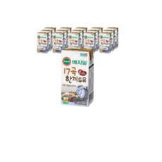베지밀 17곡 한끼두유, 125ml, 16개
