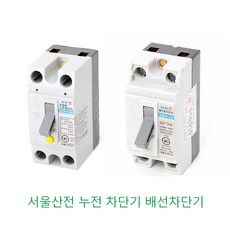서울산전 누전차단기 배선차단기 2P 15A 20A 30A, 배선 15A(산업용), 1개