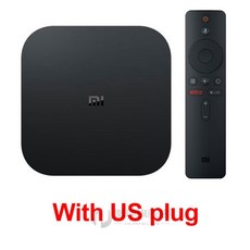 샤오미미스틱 mitv 샤오미미박스s 글로벌버전, With US plug, 1