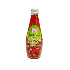 Basil Seed Drink Pomegranate 바질 시드 드링크 석류, 1개, 290ml