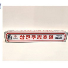 삼진 쿠킹호일 30cm*30M 은박지 호일 알루미늄, 6개