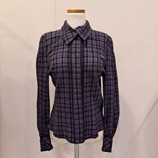 지고트 카라언발 모혼방체크남방 jiba0bl17