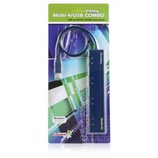 시스템베이스 Multi-4 USB COMBO V4.0 4포트 시리얼통신 RS422 485 [커넥터 male 타입]